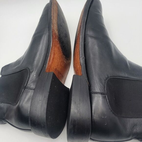 Nisolo Black Leather Slip-on Chelsea‎ Boots Men’s Size 9 Everyday Shoes Mens main image 14